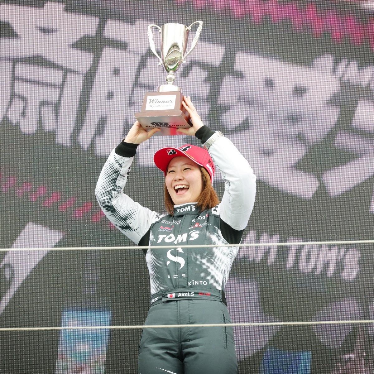 ポールポジションから初優勝へ―斎藤愛未選手がつかんだKYOJO CUP初勝利