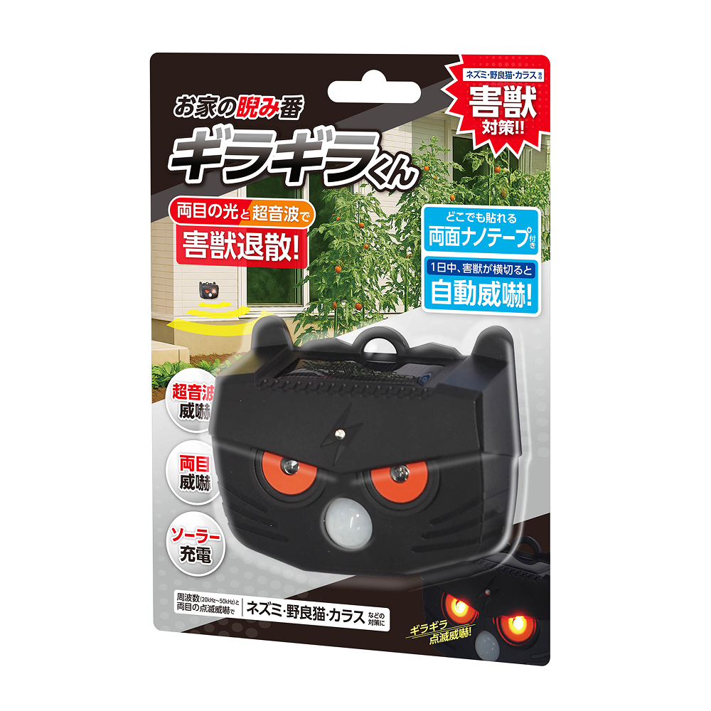 お庭の睨み番 ギラギラくん HAC5156