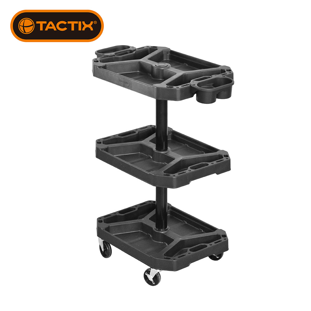 プラスチックサービスカート 3段 (限定)