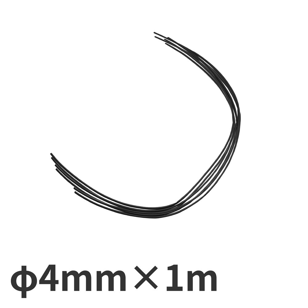 ヒートシュリンクチューブ φ4mm×1m (10本入)