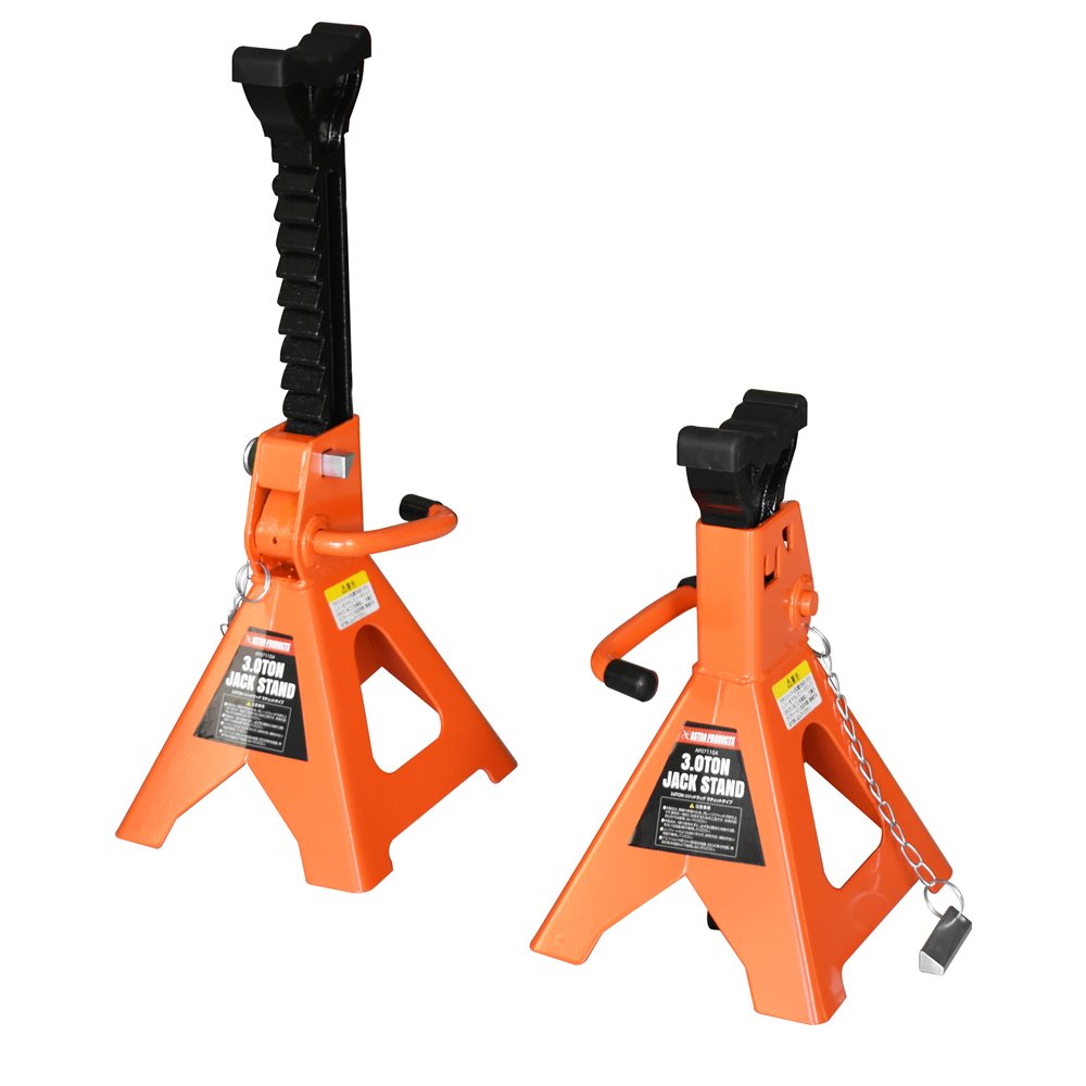 3.0TON リジッドラック ラチェットタイプ (2脚入) 工具・DIY用品通販のアストロプロダクツ