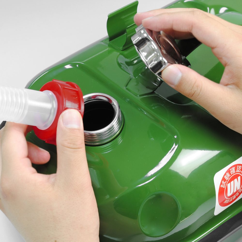 ガソリン携行缶 横型 5L グリーン 工具・DIY用品通販のアストロプロダクツ