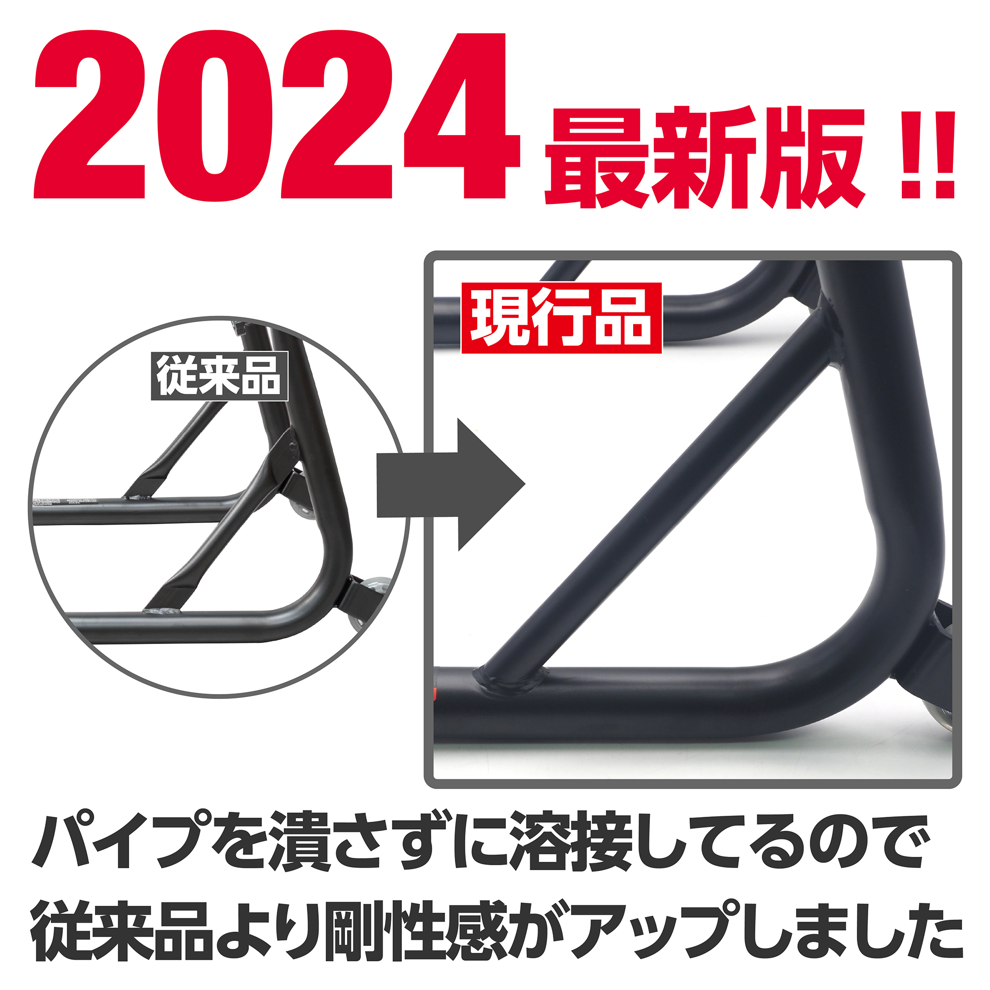 モーターサイクル リアスタンド ミドル ブラック 工具・DIY用品通販のアストロプロダクツ