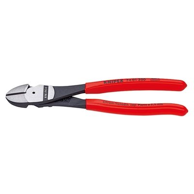 KNIPEX 7401-200 強力型斜ニッパー(硬線用) / 工具・DIY用品通販の