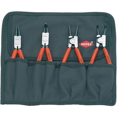 KNIPEX 001956 スナップリングプライヤーセット(4本組)