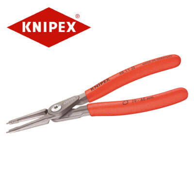KNIPEX 4811-J2 穴用スナップリングプライヤー直