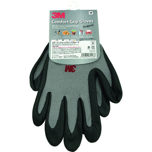 コンフォートグリップグローブ グレー M GLOVE-GRA-M