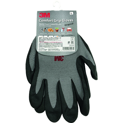 コンフォートグリップグローブ グレー L GLOVE-GRA-L