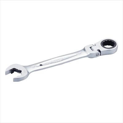 トネ RMFQ-14 首振クイックラチェットめがねレンチ 14mm / 工具・DIY 