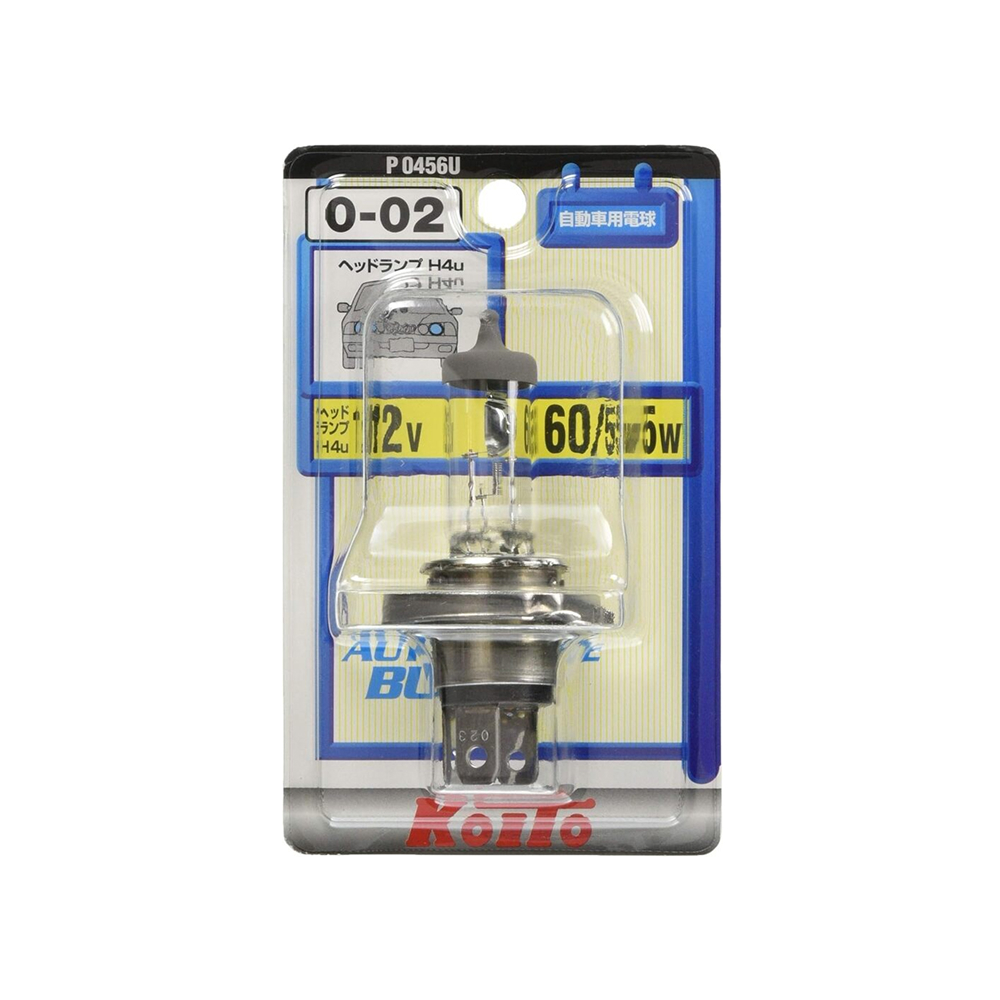 ヘッドランプ H4U 12V60W/55W P0456U