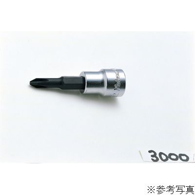 Koken コーケン 3000.60-2 3/8sq. プラスビットソケット 全長60mm No.2