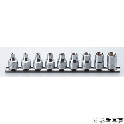 Koken コーケン RS3425/9 3/8 トルクスソケットレールセット 9pcs.