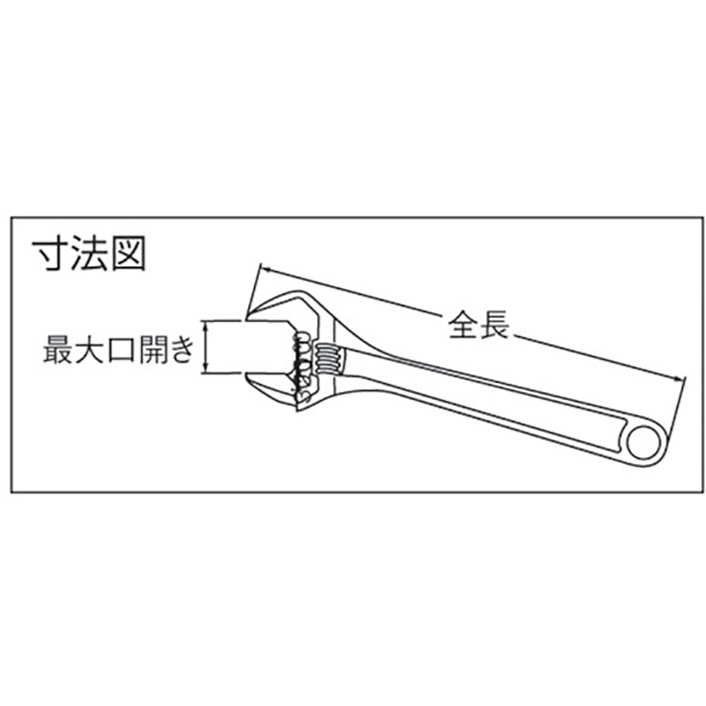 バーコ 8071 モンキーレンチ / 工具・DIY用品通販のアストロプロダクツ