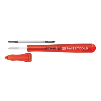 Swiss Tool ピービー 168-0-30 差替式精密ドライバー レッド