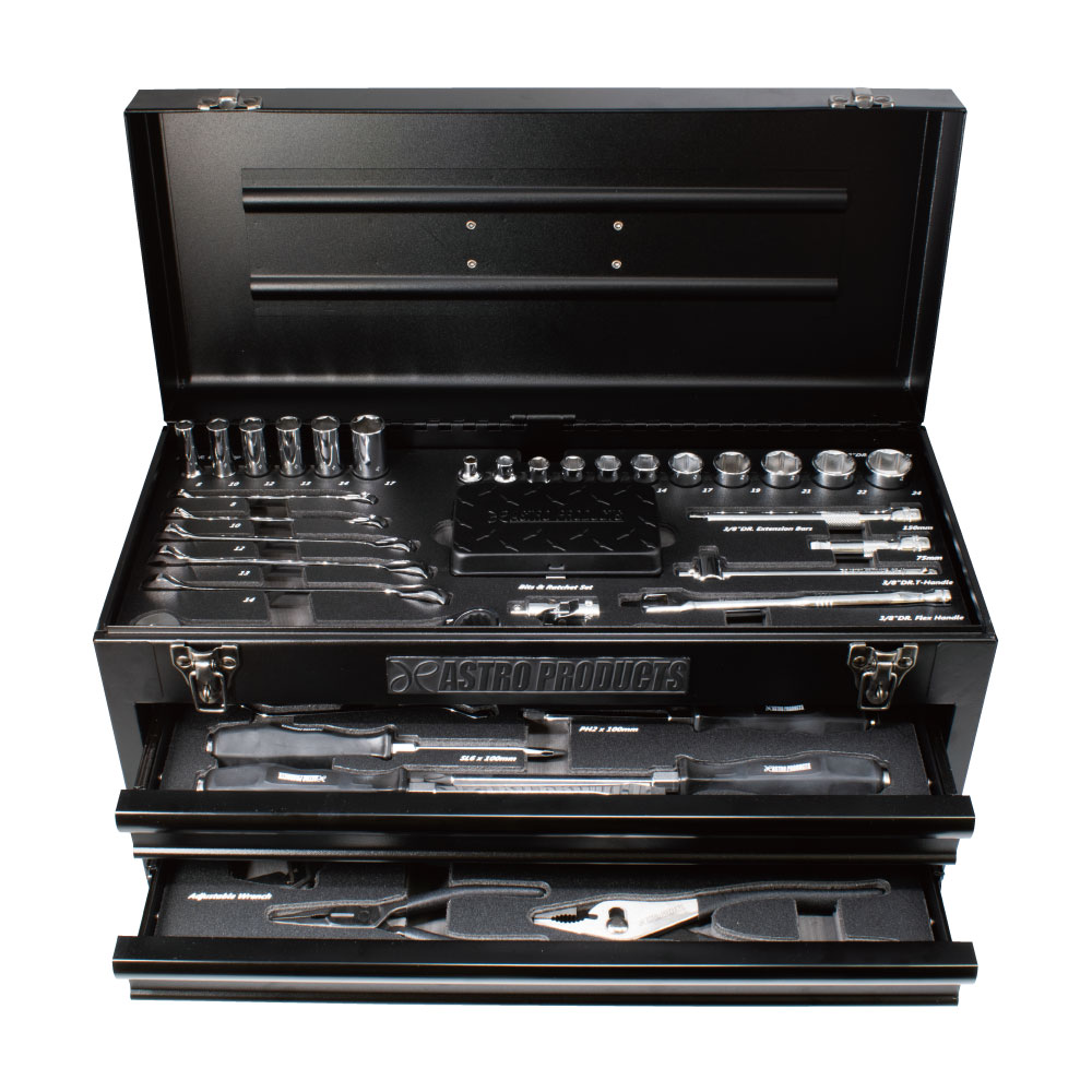 Ap ツールセット マット ブラック 68点組 Ts195 工具 Diy用品通販のアストロプロダクツ Ap ツールセット マット ブラック 68点組 Ts195 工具 Diy用品通販のアストロプロダクツ