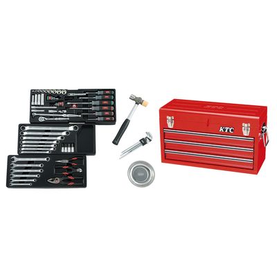 【WEB限定特価】KTC ケーティーシー SK3650X 工具セット チェストタイプ 65pc